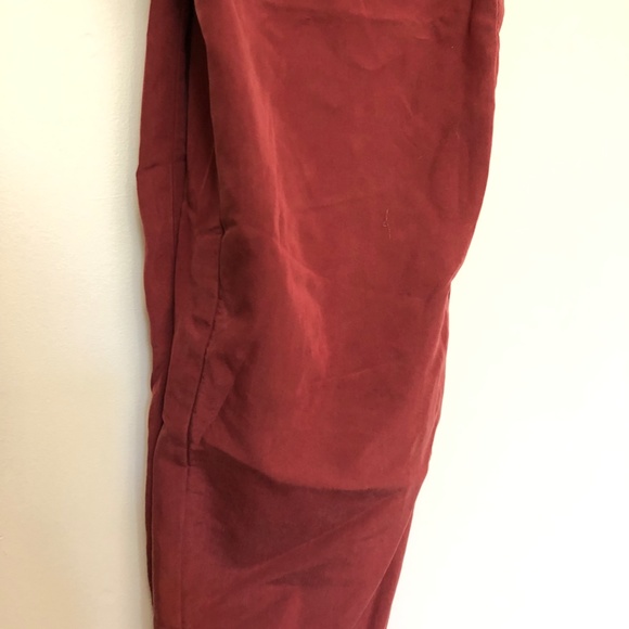 Silence + Noise Burnt Red/Orange Trouser - Picture 4 of 4